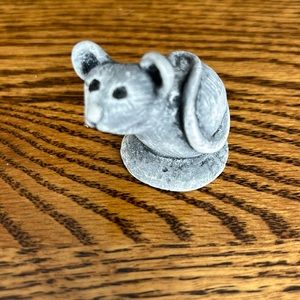Bekka Mt. St. Helen’s collectible mouse sculpture hand crafted from volcanic ash